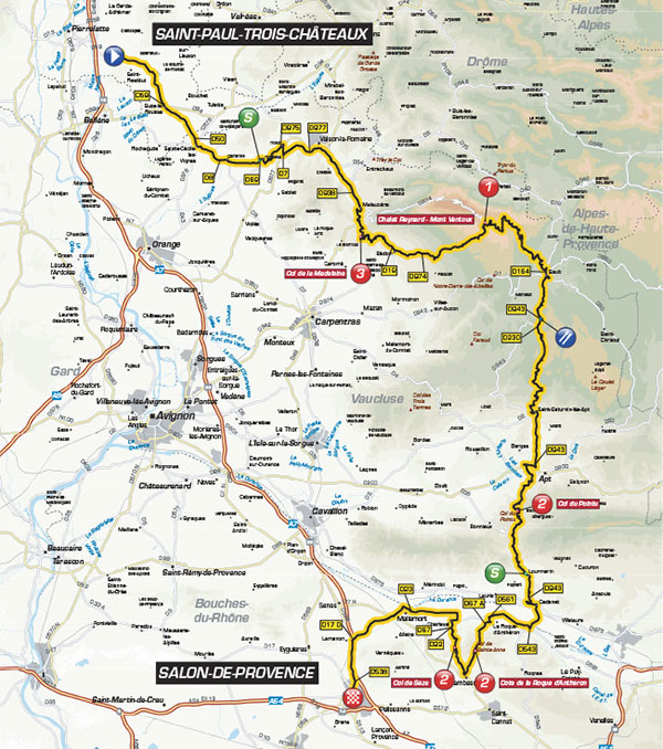 Stage 5 map